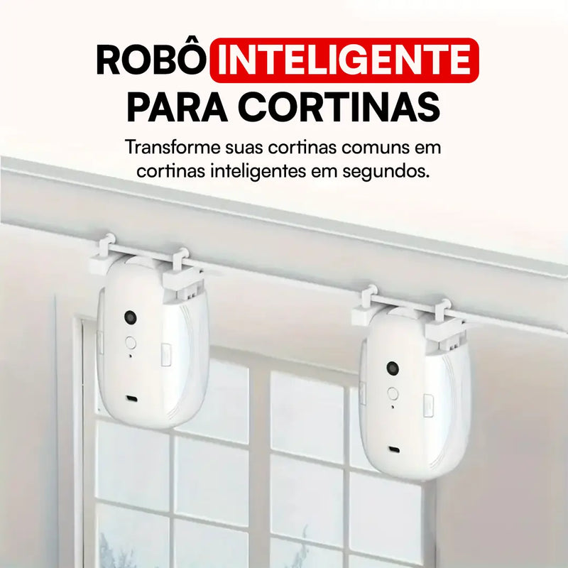 [LEVE 2 PAGUE 1] Robô Inteligente Automático de Cortina | ÚLTIMAS UNIDADES