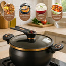 [Leve 2 Pague 1] Panela de Aço Inox Duble Anti-Explosões 8 em 1 + BRINDE: Kit Utensílios