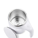 Caneca Mixer Magnética Recarregável de Aço Inoxidável