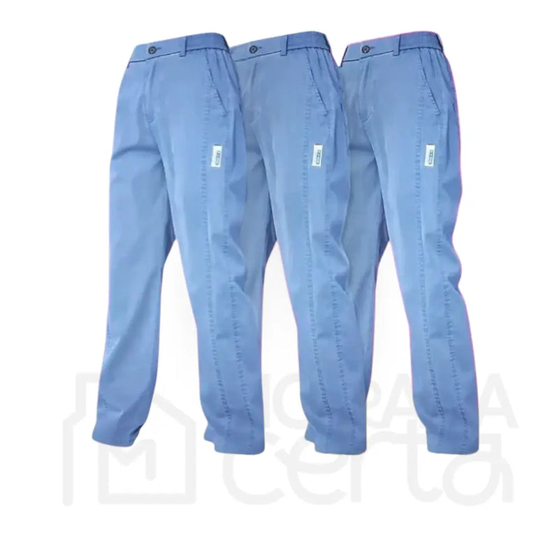 [LEVE 3, PAGUE 2] Calças Aurora de Seda e Poliéster Fría | ÚLTIMAS UNIDADES