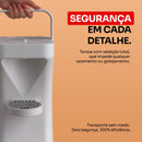 [PAGUE 1 LEVE 2] Garrafa Térmica ThermaLux® + BRINDE: Conjunto 4 Xícaras